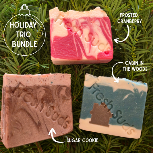 Holiday Trio Soap Bundle - Limited Quantity!