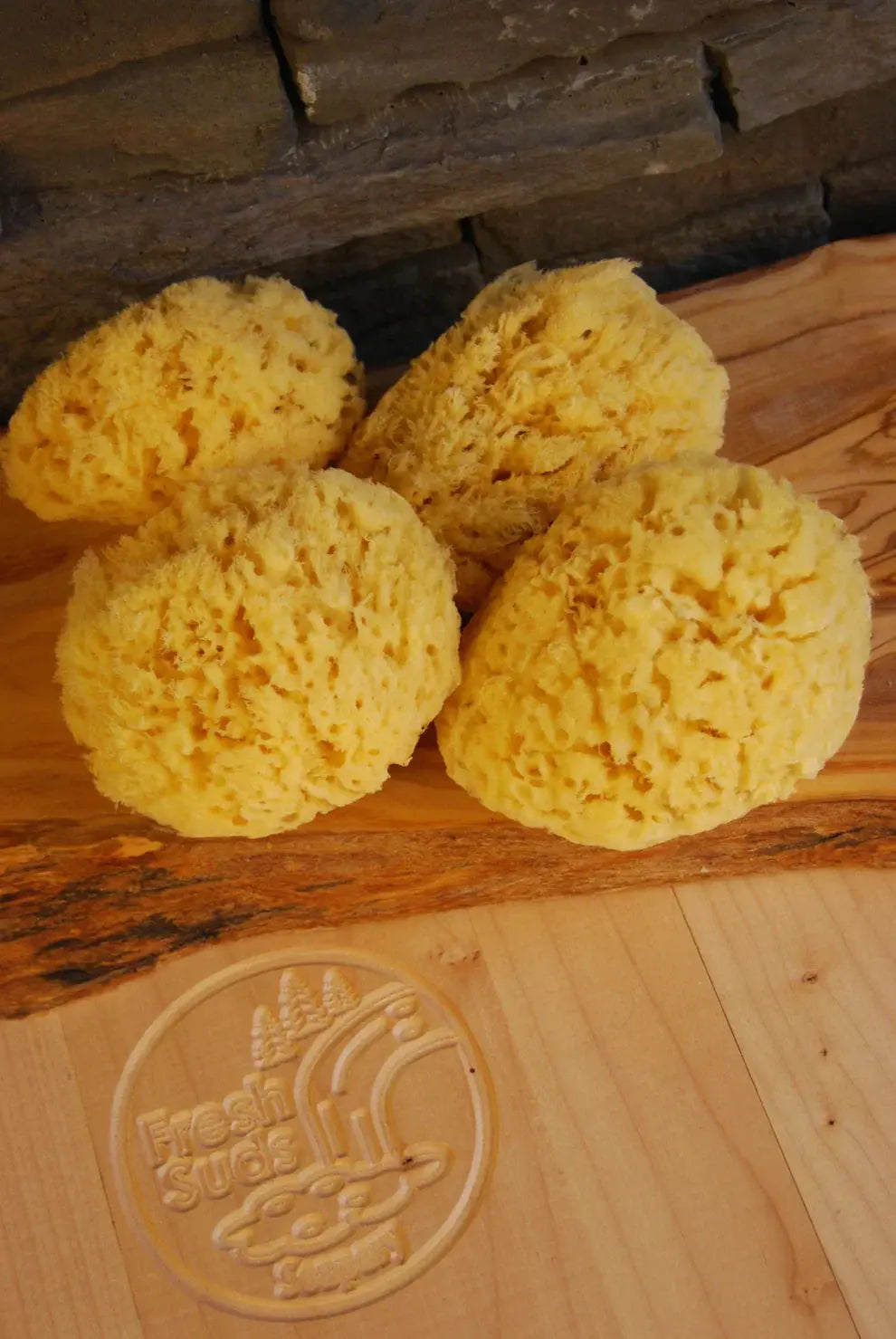 All-Natural Dead Sea Sponge - Fresh Suds Soapery - Artisan Soap maker