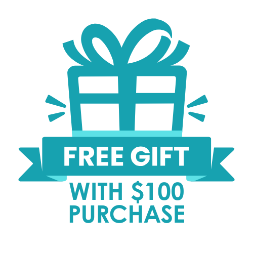 Free gift with $100 purchase