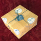 Gift box - Craft wrapping paper. Polka Dots or Fresh Suds Fresh Suds Soapery