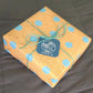 Gift box - Craft wrapping paper. Polka Dots or Fresh Suds Fresh Suds Soapery