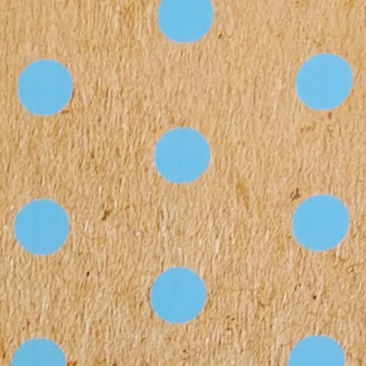 Gift box - Craft wrapping paper. Polka Dots -  Fresh Suds Soapery