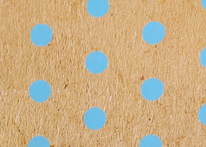 Gift box - Craft wrapping paper. Polka Dots -  Fresh Suds Soapery