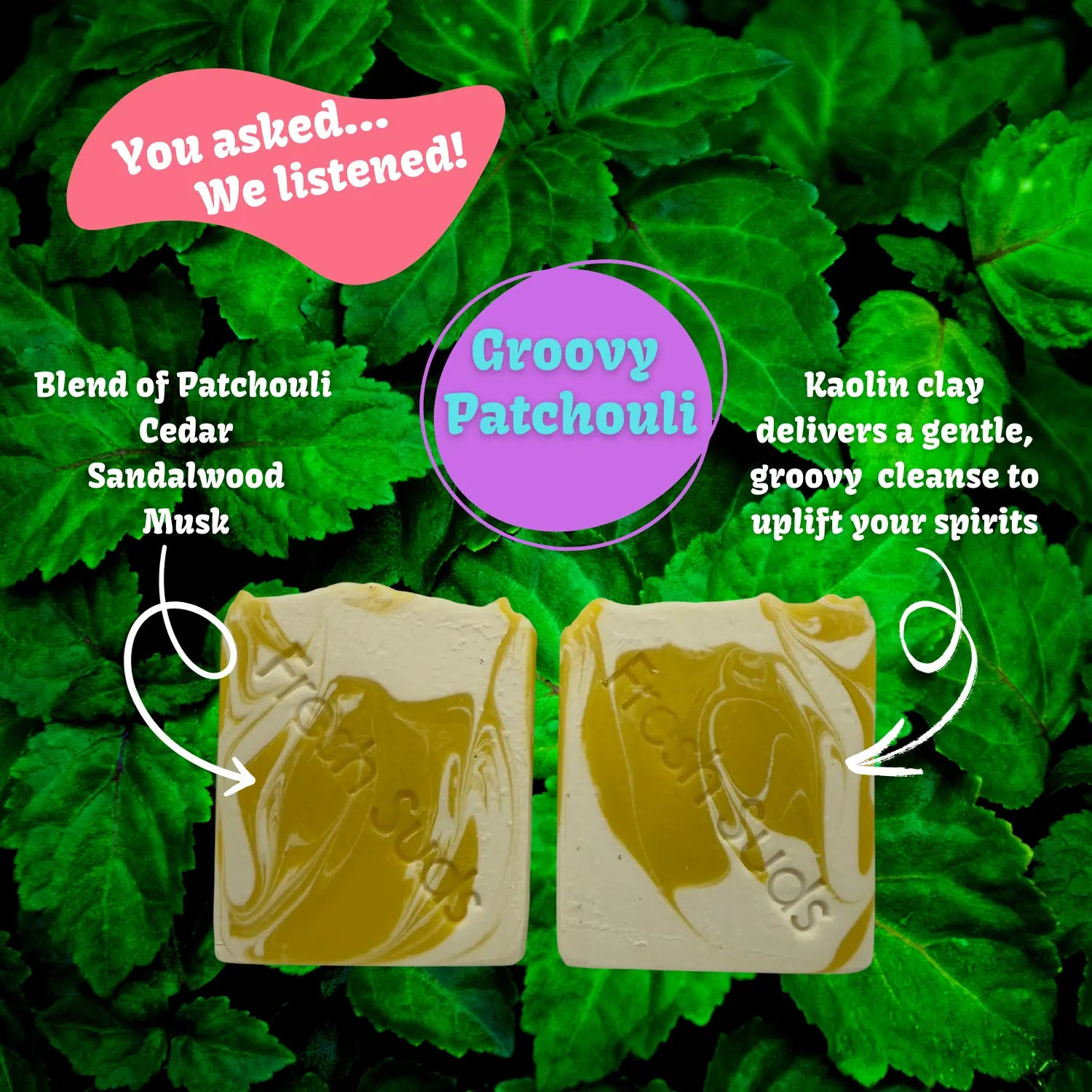 Groovy Patchouli Fresh Suds Soapery