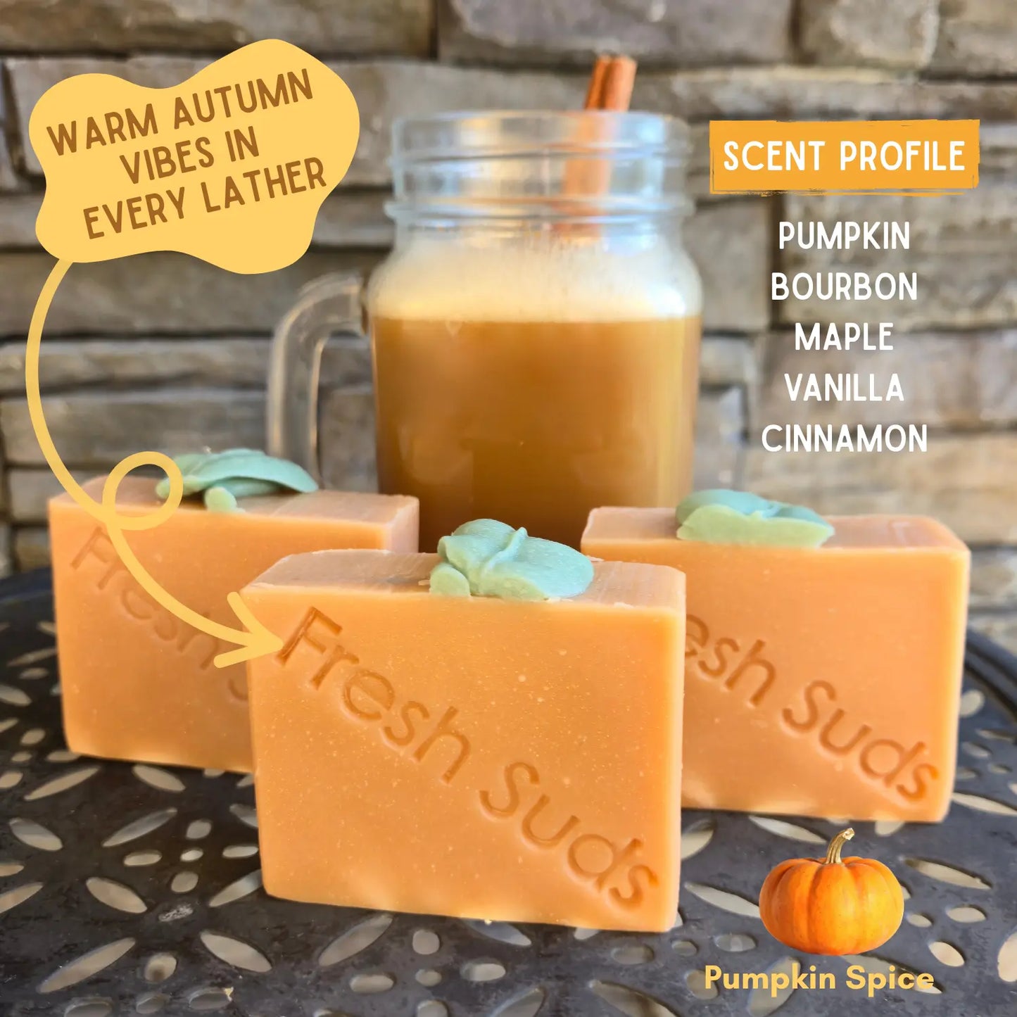 Pumpkin Spice Fresh Suds Soapery