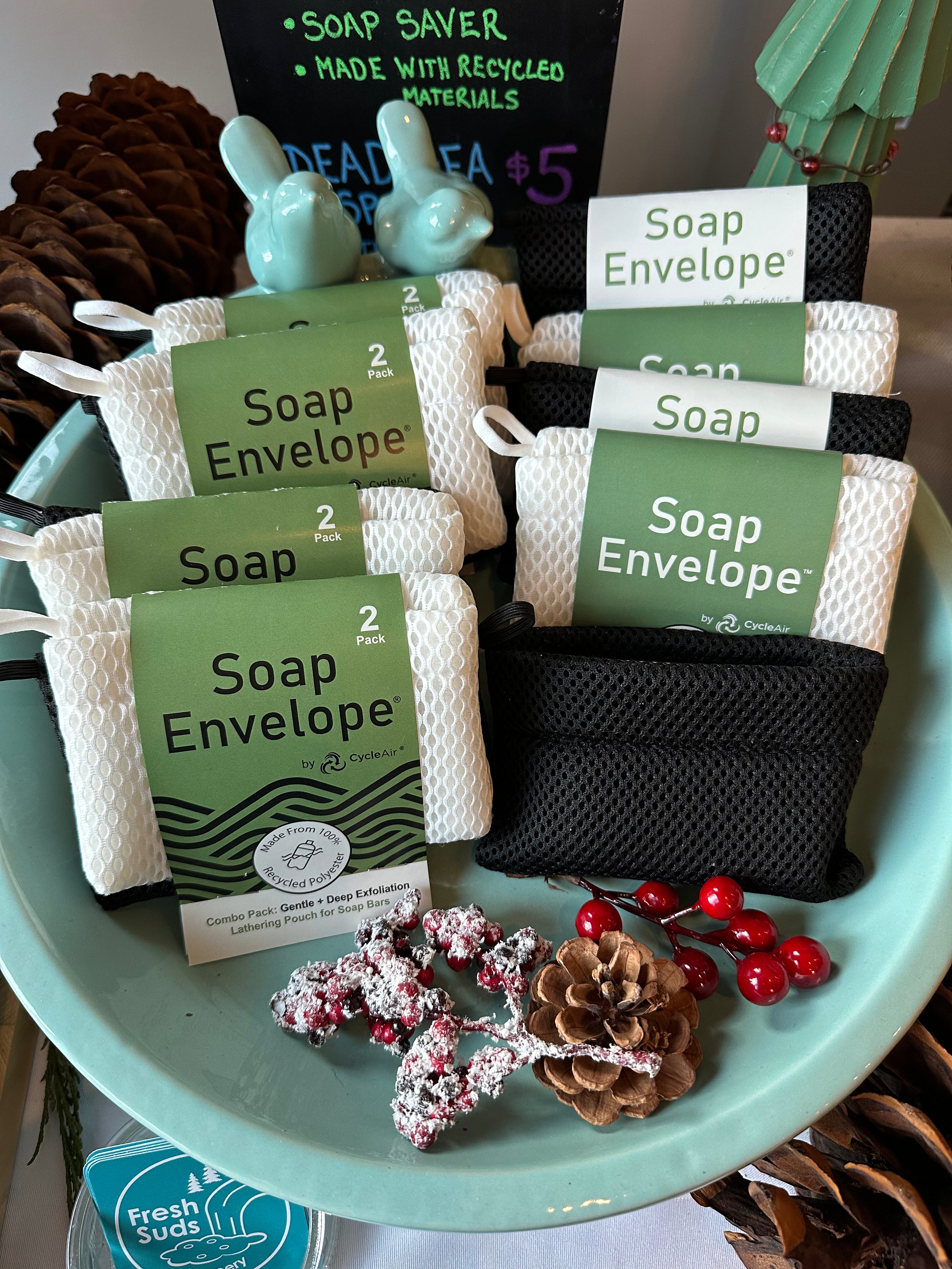 Soap Envelope - Black