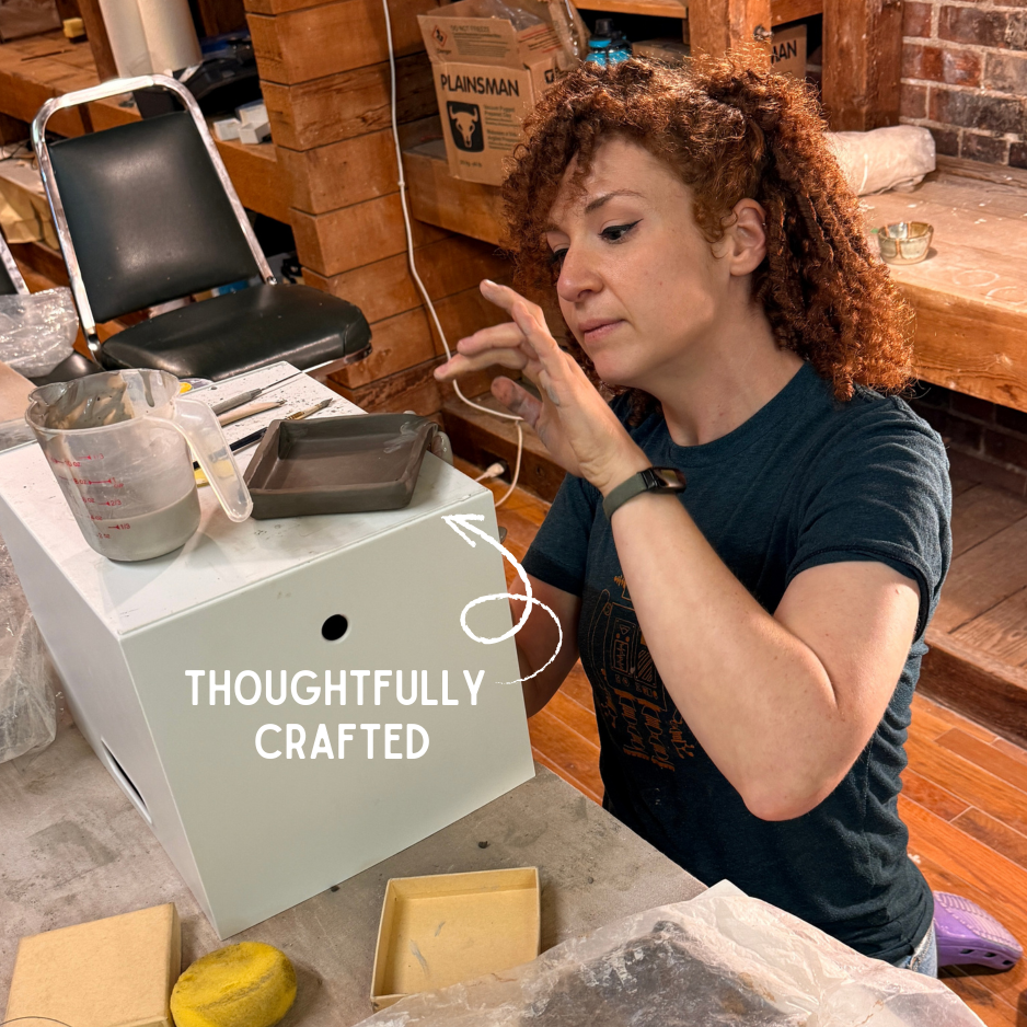 Whispering Cedar Soap Dish & Bar Bundle